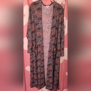 LuLaRoe Pink and Blue Patterned Sarah. The Ultimate Unicorn!!!!!